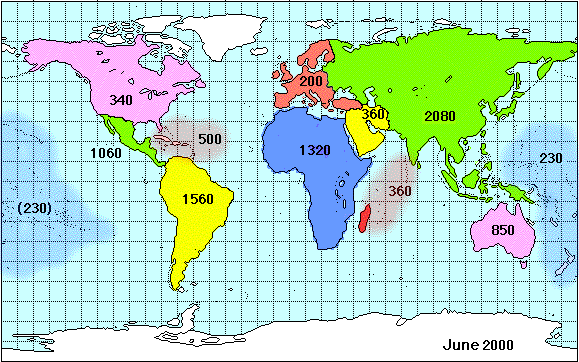 World Reptile Map